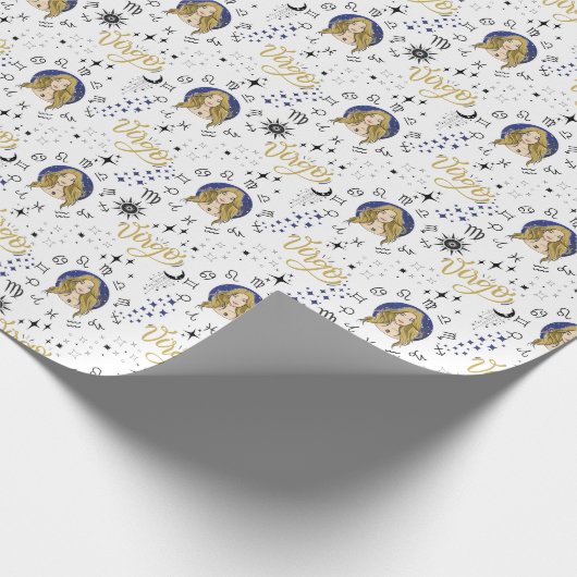 Virgo wrapping Paper Cadeaupapier (Hoek)