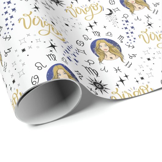 Virgo wrapping Paper Cadeaupapier (Rol Hoek)