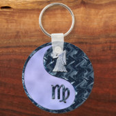Virgo Yin Yang Sleutelhanger (Voorkant)