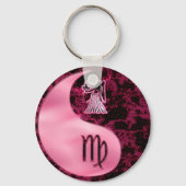 Virgo Yin Yang Sleutelhanger (Voorkant)