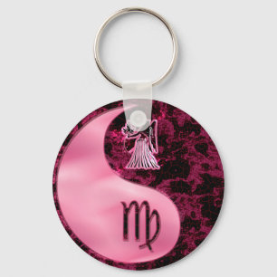 Virgo Yin Yang Sleutelhanger