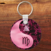 Virgo Yin Yang Sleutelhanger (Voorkant)