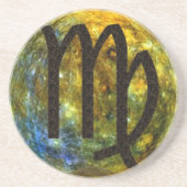 Virgo Zandsteen Onderzetter (Voorkant)