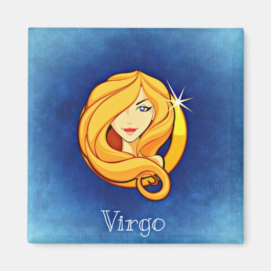virgo zodiaa magnet (Voorkant)