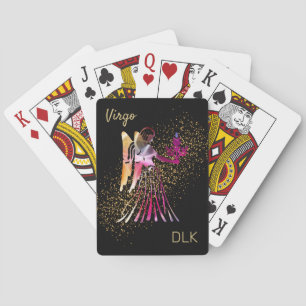 Virgo - Zodiab Sign Pokerkaarten