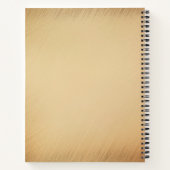 Virgo Zodiac Antiek look Notitieboek (Achterkant)