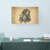 Virgo Zodiac Antiek look Spandoek (Beurs)
