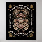Virgo Zodiac Astrology48 Poster (Voorkant)