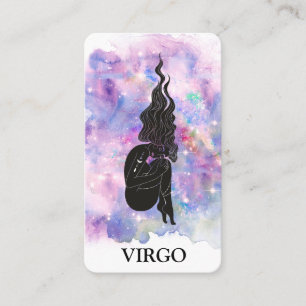 *~* VIRGO Zodiac Astrology Readtions Blue Pink Visitekaartje