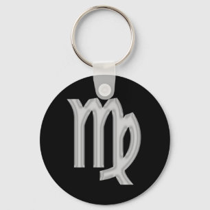 Virgo Zodiac Astrology Sleutelhanger