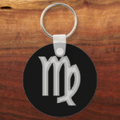 Virgo Zodiac Astrology Sleutelhanger (Voorkant)