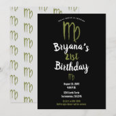 VIRGO Zodiac August Birthday Astrology Kaart (Voorkant / Achterkant)