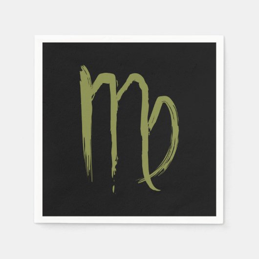 VIRGO Zodiac August Birthday Astrology Servet (Voorkant)