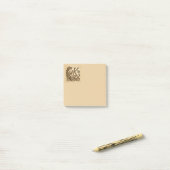 virgo Zodiac bag (K) Post-it® Notes (Op bureau)