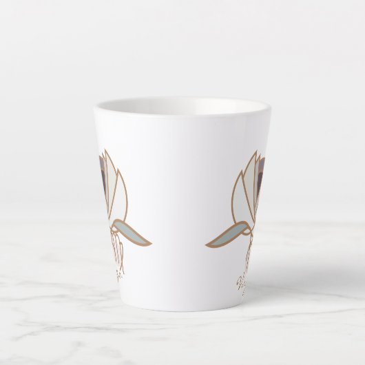 Virgo Zodiac Boho Coffee Mok (Voorkant)