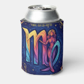 Virgo Zodiac Can Cooler (Blikje Achterkant)