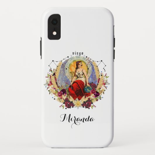 Virgo Zodiac Case-Mate iPhone Case (Achterkant)