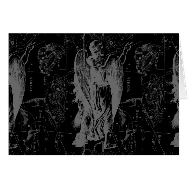 Virgo Zodiac Constellation Hevelius 1690 (Voorkant Horizontaal)