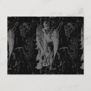 Virgo Zodiac Constellation Hevelius 1690 Briefkaart