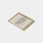 Virgo Zodiac Constellation Hevelius 1690 Post-it® Notes (Schuin)
