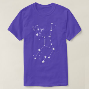 Virgo Zodiac Constellation T-shirt