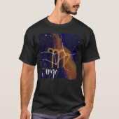 Virgo Zodiac Constellation T-shirt (Voorkant)
