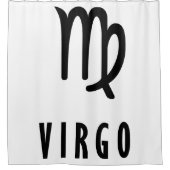 Virgo zodiac douchegordijn (Voorkant)