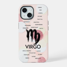 Virgo Zodiac Horoscoop Kenmerken Meisjes iPhone 15 Case