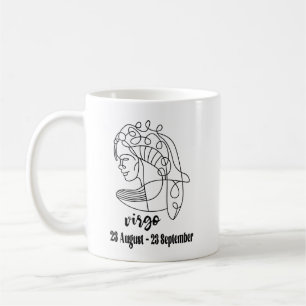 Virgo, Zodiac Koffiemok