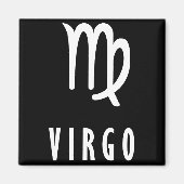 Virgo zodiac magneet (Voorkant)