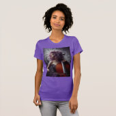 Virgo Zodiac Musician Cello T-shirt (Voorkant volledig)