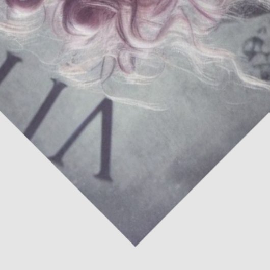 Virgo Zodiac Muzikant Cello Decoupage Tissuepapier (Detail)