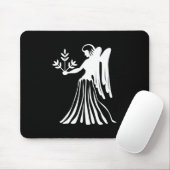 Virgo Zodiac Pictogram Mousepad Muismat (Met muis)