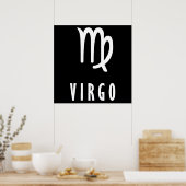 Virgo zodiac poster (Keuken)