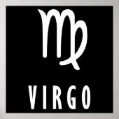 Virgo zodiac poster (Voorkant)