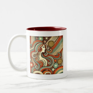Virgo Zodiac Retro koffie Mok