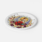 Virgo Zodiac September Birthday Part Paper Bord (Gekanteld)