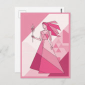 Virgo Zodiac Sign Briefkaart (Voorkant / Achterkant)