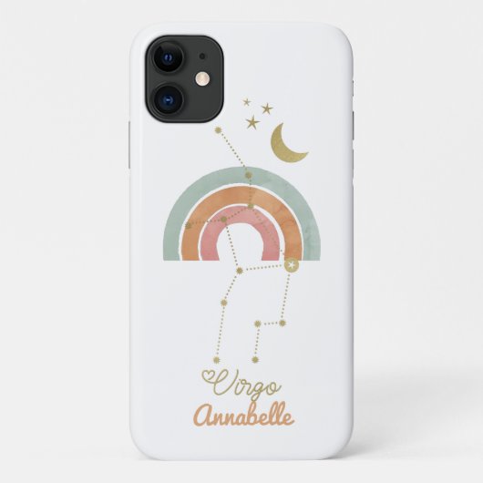 Virgo Zodiac Sign Case-Mate iPhone Case (Achterkant)
