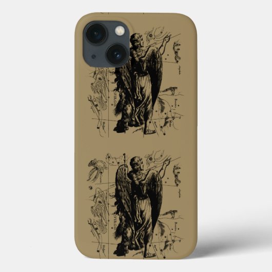 Virgo Zodiac Sign Constellation Hevelius 1690 Case-Mate iPhone Case (Achterkant)