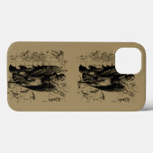 Virgo Zodiac Sign Constellation Hevelius 1690 Case-Mate iPhone Case (Achterkant (horizontaal))