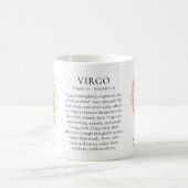 Virgo Zodiac Sign Horoscope Personalized Gift Koffiemok (Center)