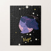 Virgo Zodiac Sign in Space Legpuzzel (Verticaal)