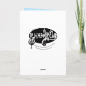 Virgo Zodiac Sign Kaart (Achterkant)