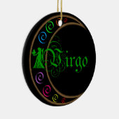 Virgo Zodiac Sign Keramisch Ornament (Rechts)