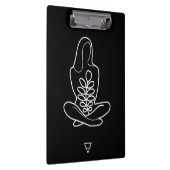 Virgo Zodiac Sign Klembord (Rechts)
