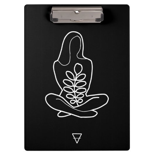Virgo Zodiac Sign Klembord (Voorkant)