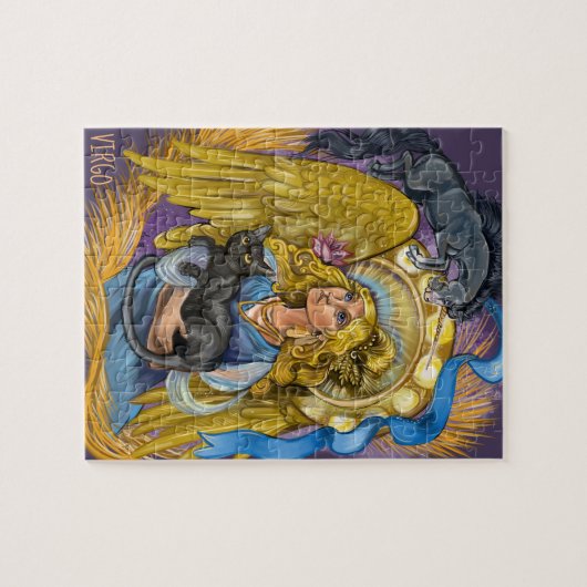 Virgo Zodiac Sign Legpuzzel (Horizontaal)