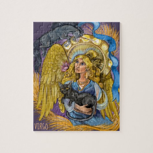 Virgo Zodiac Sign Legpuzzel (Verticaal)