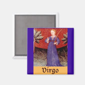 Virgo Zodiac Sign Magneet (Voorkant / Achterkant)